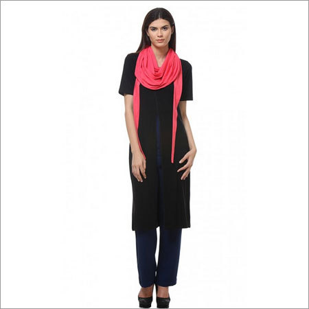 Marla - Coral Relaxed Fit Scarf Marla - Coral Relaxed Fit Scarf