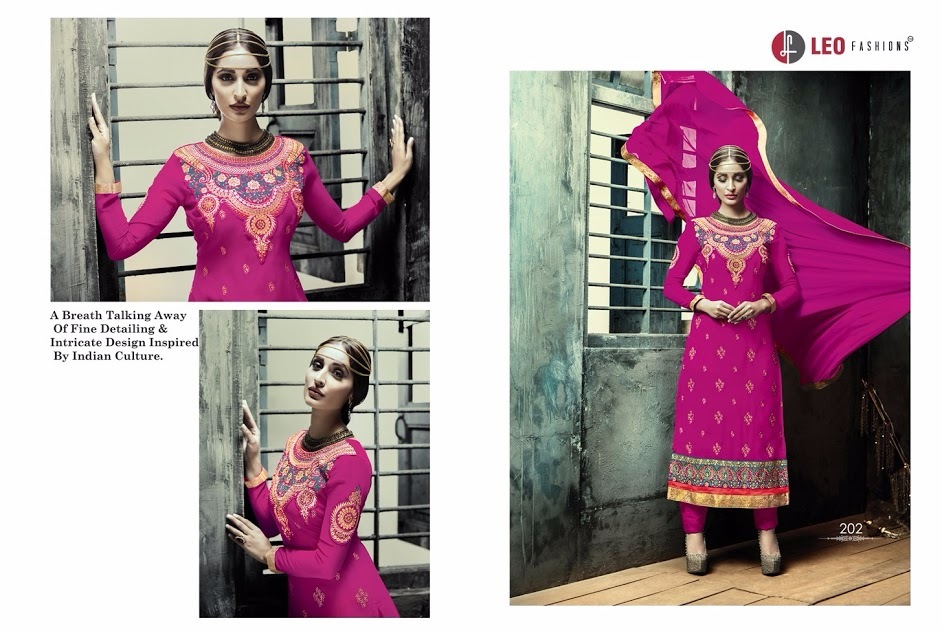 lEO fASHIONS Georgette Straight Cut Kalidar Suits lEO fASHIONS Georgette Straight Cut Kalidar Suits