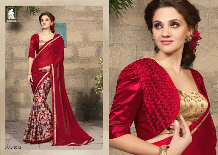 PAVITHRA 10--TRENDY GEORGETTE SAREES PAVITHRA 10--TRENDY GEORGETTE SAREES