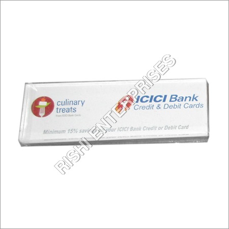 Customise Acrylic Paper Weight Customise Acrylic Paper Weight
