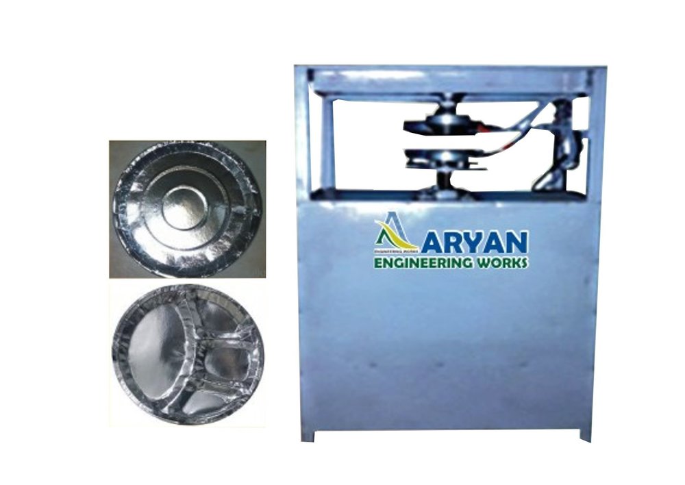Tiffin Plate Semi Automatic Single Die Machine Tiffin Plate Semi Automatic Single Die Machine