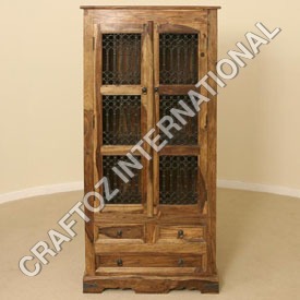 Hardwood Wooden Almirah Hardwood Wooden Almirah