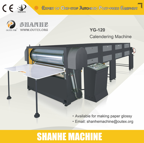 Semi Auto Calendering Machine Semi Auto Calendering Machine