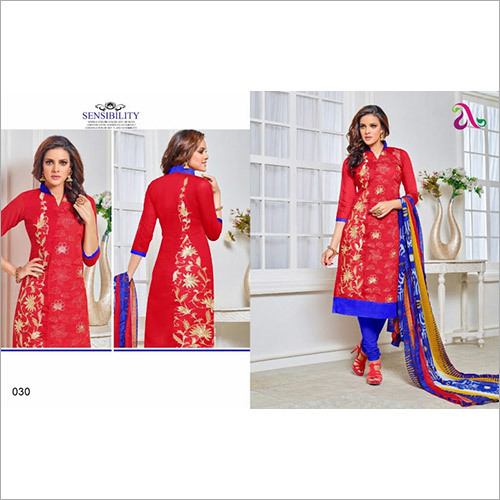 DAIRY MILK 8--PURE CHANDERI SUIT DAIRY MILK 8--PURE CHANDERI SUIT