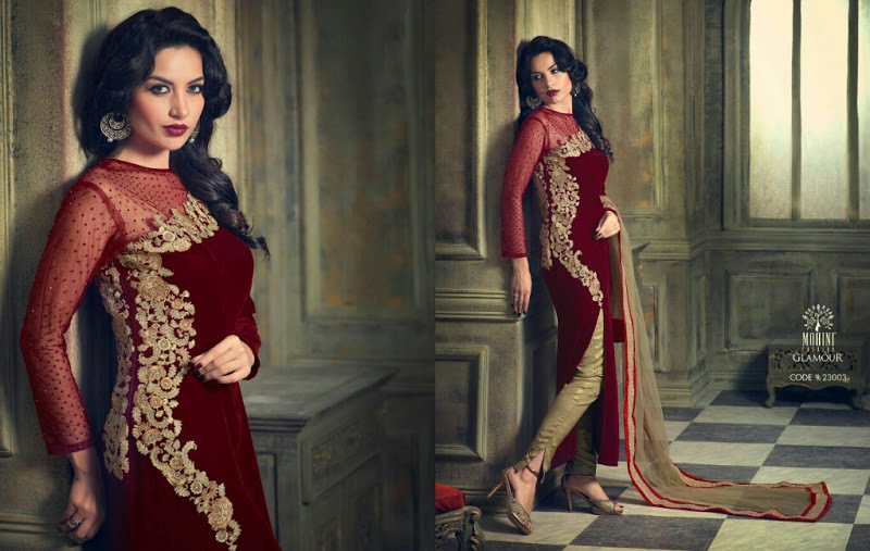 GLAMOR MUMTAZ--EXOTIC VELVET SUIT GLAMOR MUMTAZ--EXOTIC VELVET SUIT