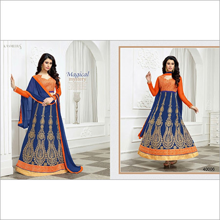 KASHMEERA PLUS 9--DESIGNER SUIT CUM LEHANGAS KASHMEERA PLUS 9--DESIGNER SUIT CUM LEHANGAS