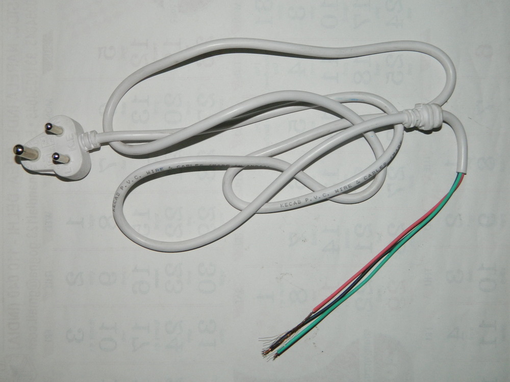 3 Pin Power Cable 3 Pin Power Cable