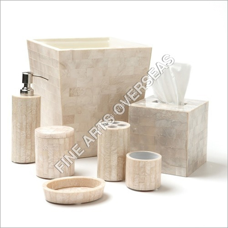 Bone Inlay Bathroom Set Bone Inlay Bathroom Set