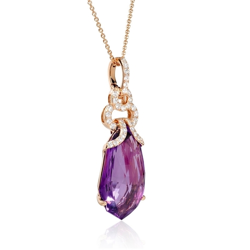 FANCY GEMSTONE DIAMOND PENDANT FANCY GEMSTONE DIAMOND PENDANT