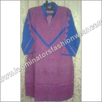 Red Print Cotton Ladies Top Red Print Cotton Ladies Top