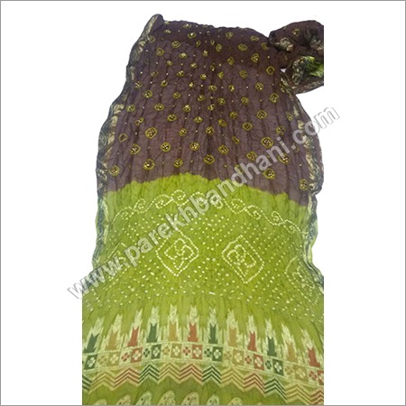 Designer Bandhani Saree Designer Bandhani Saree