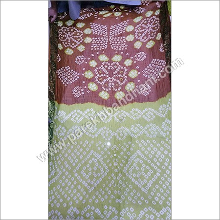 Jacquard Bandhani Saree Jacquard Bandhani Saree