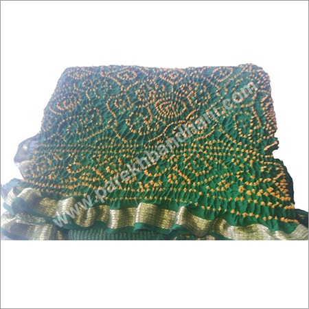 Crepe Bandhani Saree Crepe Bandhani Saree