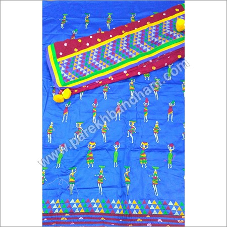Cotton Silk Dress Material with Work Dupatta Cotton Silk Dress Material with Work Dupatta
