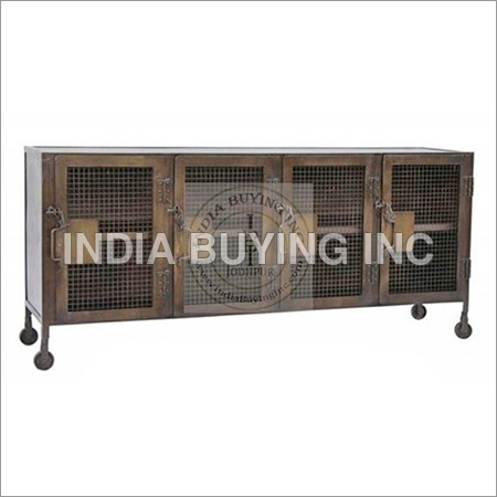 Industrial Sideboard on Wheels Industrial Sideboard on Wheels