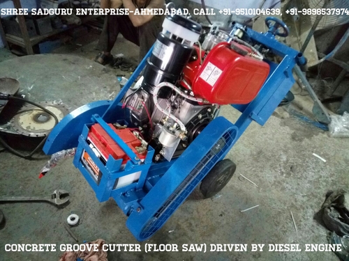 Concrete Groove Cutting Machine (Diesel Engine Drive) Concrete Groove Cutting Machine (Diesel Engine Drive)