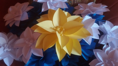 Personalized Paper Flower Personalized Paper Flower