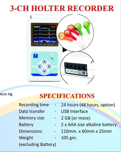 3 Channel Holter Recorder 3 Channel Holter Recorder