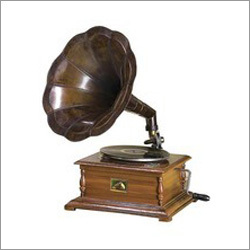 Gramophone Shiny Brass Gramophone Shiny Brass