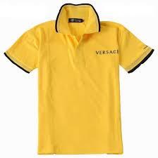 Cotton Yellow Polo T Shirt Cotton Yellow Polo T Shirt