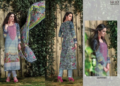 Printed Designer Straight Suits Printed Designer Straight Suits