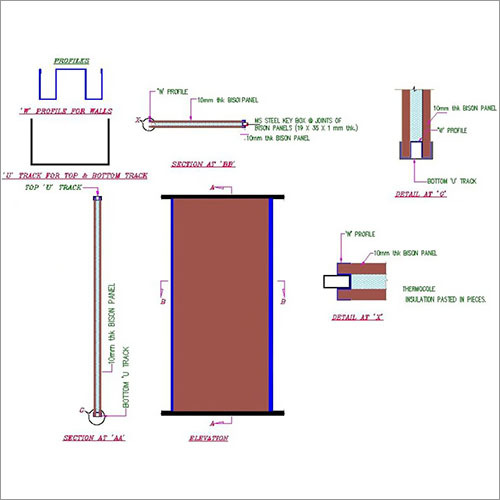 Prefab Wall Partition Schematic Prefab Wall Partition Schematic