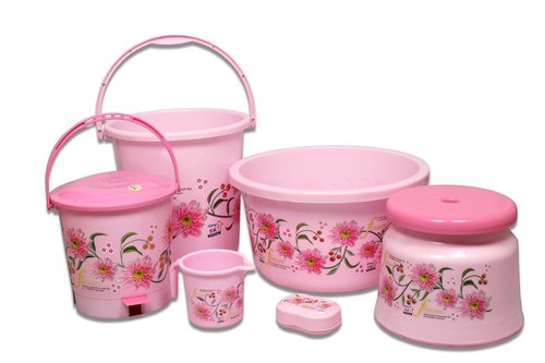 Ruchi Plast Bathroom 5 Pcs Set Ruchi Plast Bathroom 5 Pcs Set