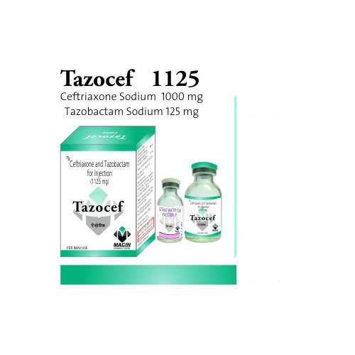 Ceftriaxone Sodium 1000mg Tazobactam Sodium 125mg Ceftriaxone Sodium 1000mg Tazobactam Sodium 125mg