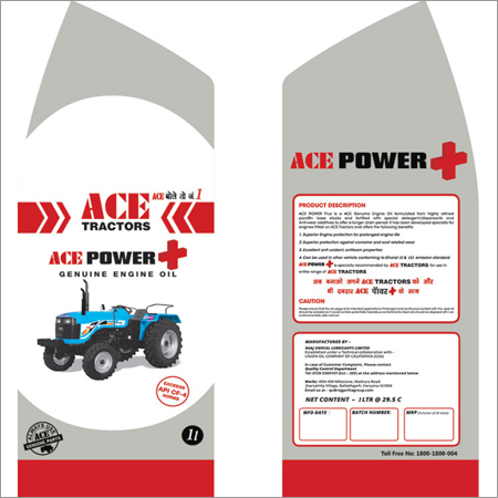 Ace Tractor Genuine Oils Ace Tractor Genuine Oils
