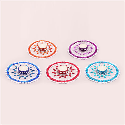 Floating Rangoli Diyas Floating Rangoli Diyas