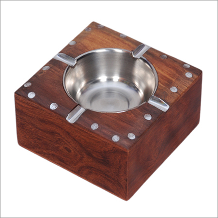 Wooden Square Ashtray Wooden Square Ashtray