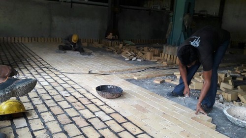 Acid Proof Tile Lining Work Acid Proof Tile Lining Work