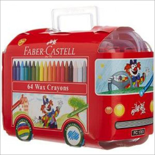 Faber Castell Crayon Bus 64 Assorted Shades Faber Castell Crayon Bus 64 Assorted Shades