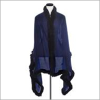 Cashmere With Fox Fur Trim Cashmere With Fox Fur Trim