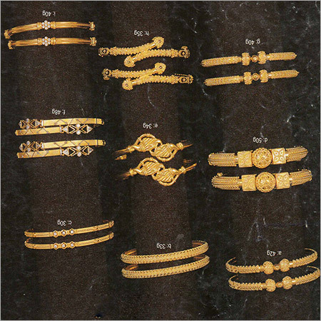 Designer Gold Bangles Designer Gold Bangles