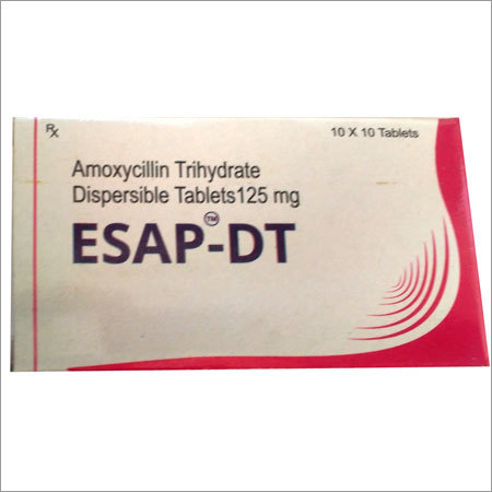 Amoxycillin Trihydrate Dispersible Tablets 125mg Amoxycillin Trihydrate Dispersible Tablets 125mg