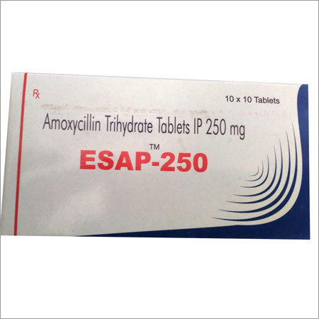 Amoxycillin Trihydrate Tablets IP 250mg Amoxycillin Trihydrate Tablets IP 250mg