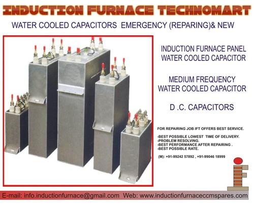 WATER COOLED CAPACITORS REPARING WATER COOLED CAPACITORS REPARING