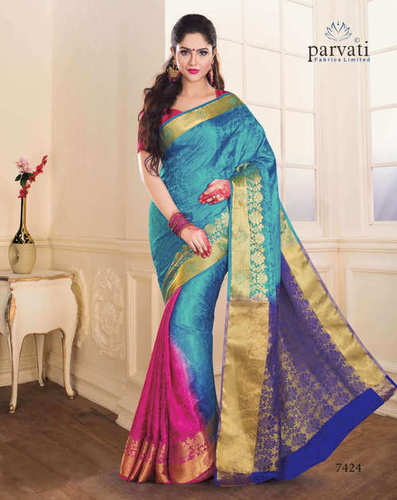Tussar Silk Butti Saree Tussar Silk Butti Saree