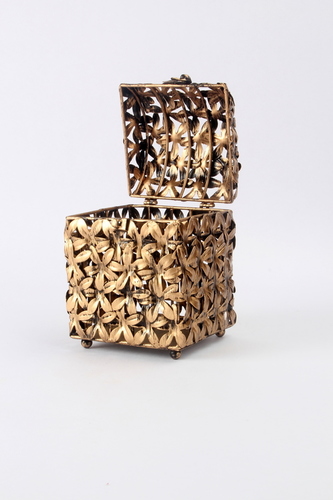 Ornate Flower Square Box Ornate Flower Square Box
