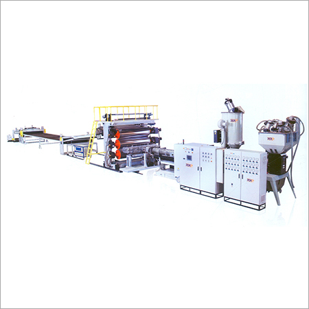 PP PE Thick & Wide Width Extrusion Sheet Line PP PE Thick & Wide Width Extrusion Sheet Line