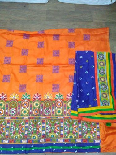 Bandhani Dress With Bottom Work Bandhani Dress With Bottom Work