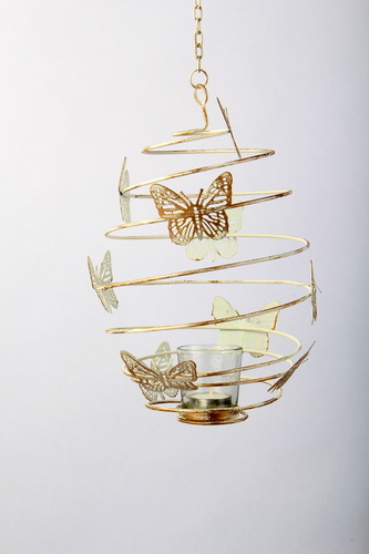 Butterfly Spiral Votive Butterfly Spiral Votive