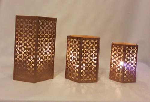 Hexagonal Votive Hexagonal Votive
