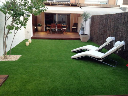Artificial Grass Terrace Artificial Grass Terrace