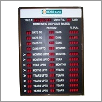 Bank Interest Rate Board Bank Interest Rate Board