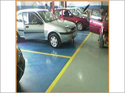 Showroom Floor Coating Services Showroom Floor Coating Services