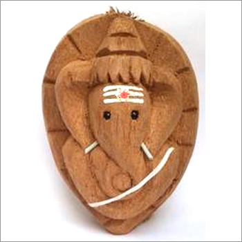 Coconut Ganesha Statue Coconut Ganesha Statue