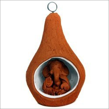 Terra Cotta Coconut Ganesh Statue Terra Cotta Coconut Ganesh Statue