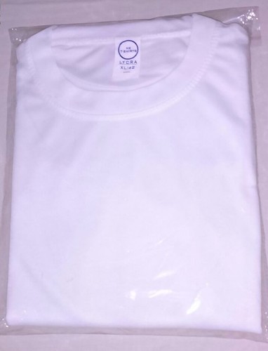 Hi Quality White Lycra T-Shirt Hi Quality White Lycra T-Shirt